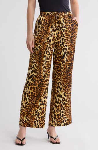 Drawstring Wide Leg Pants