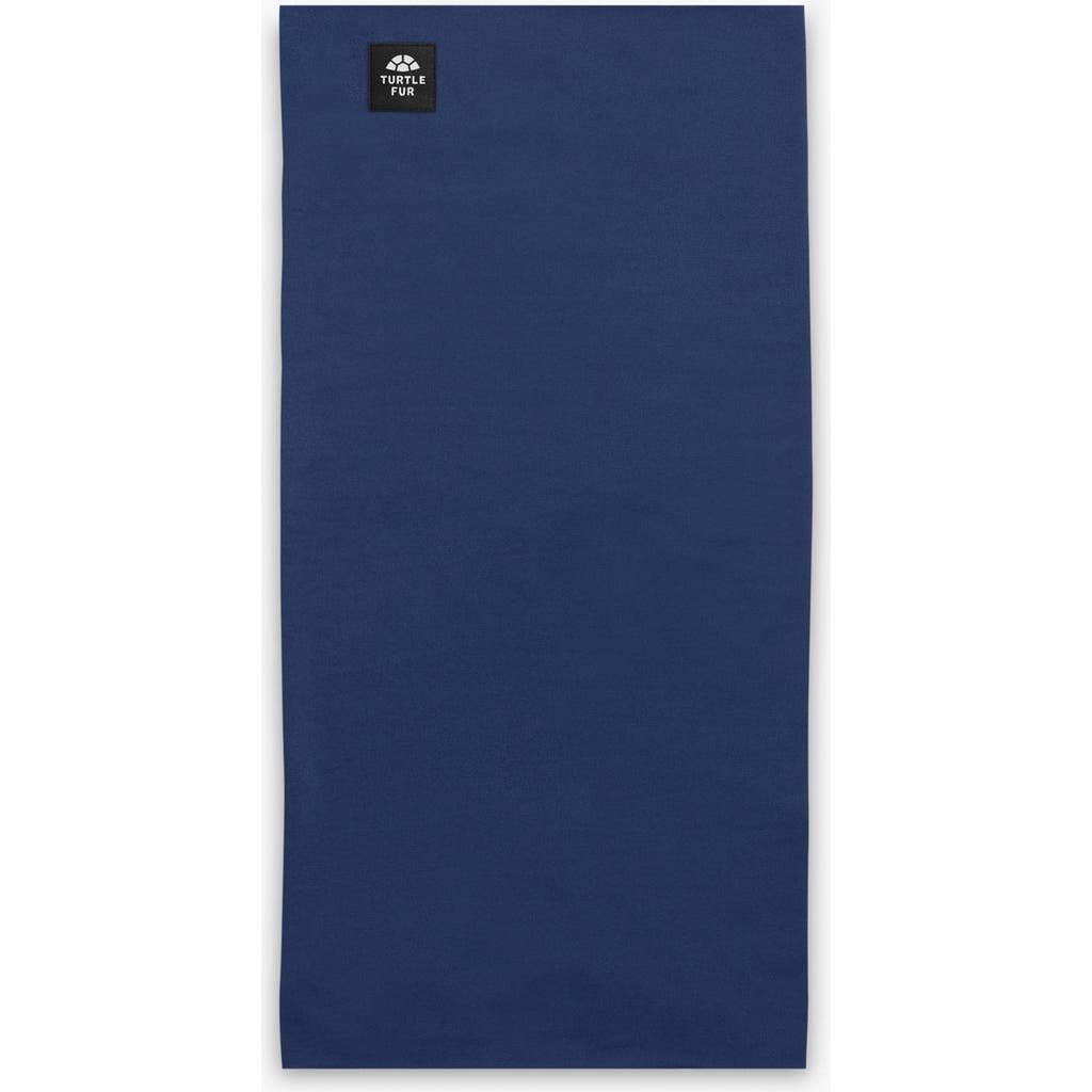 Turtle Fur Comfort Shell Tube Neck Gaiter In Blue