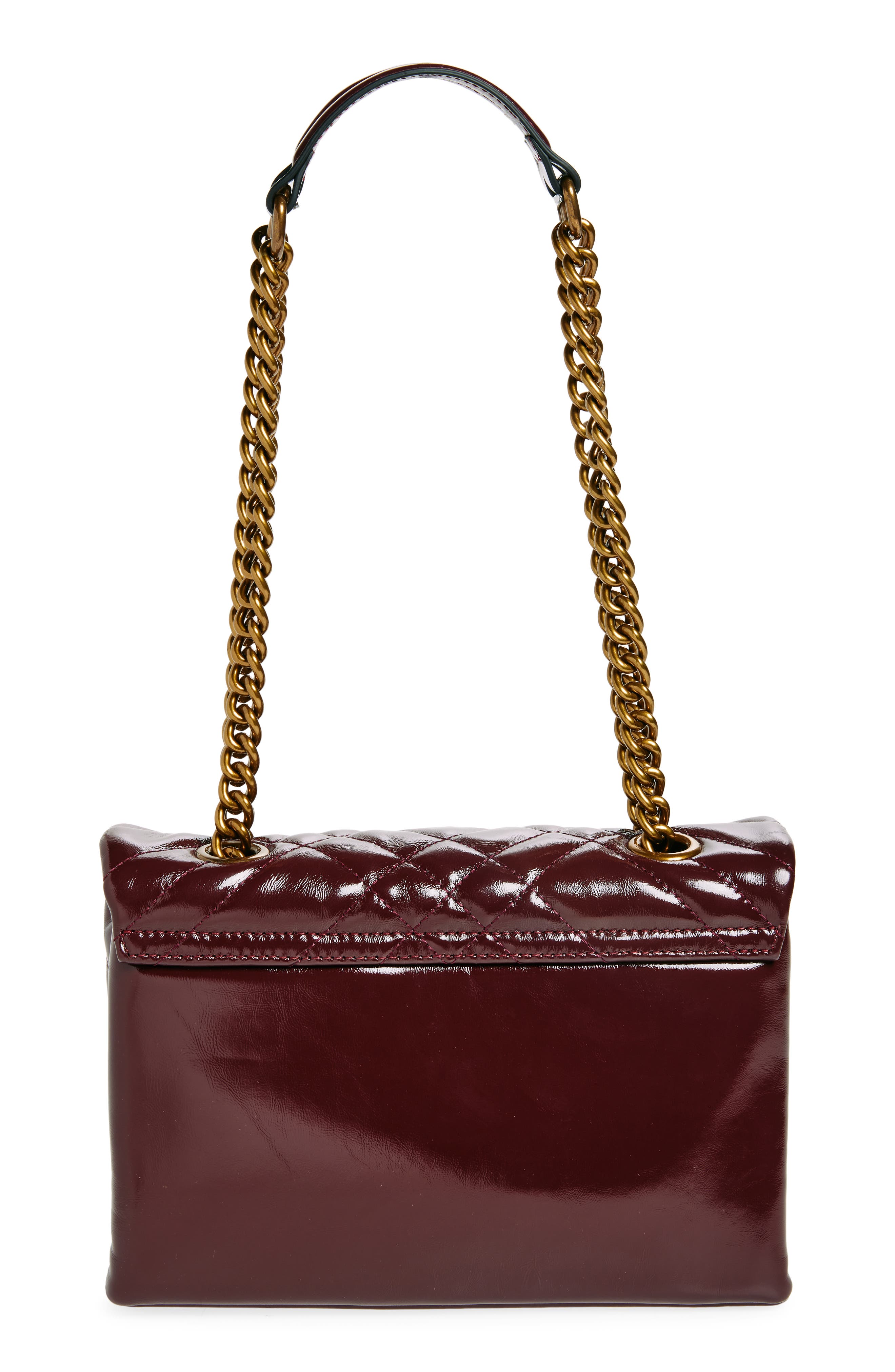 Kurt Geiger London Brixton Lock Leather Shoulder Bag, Alternate, color, 