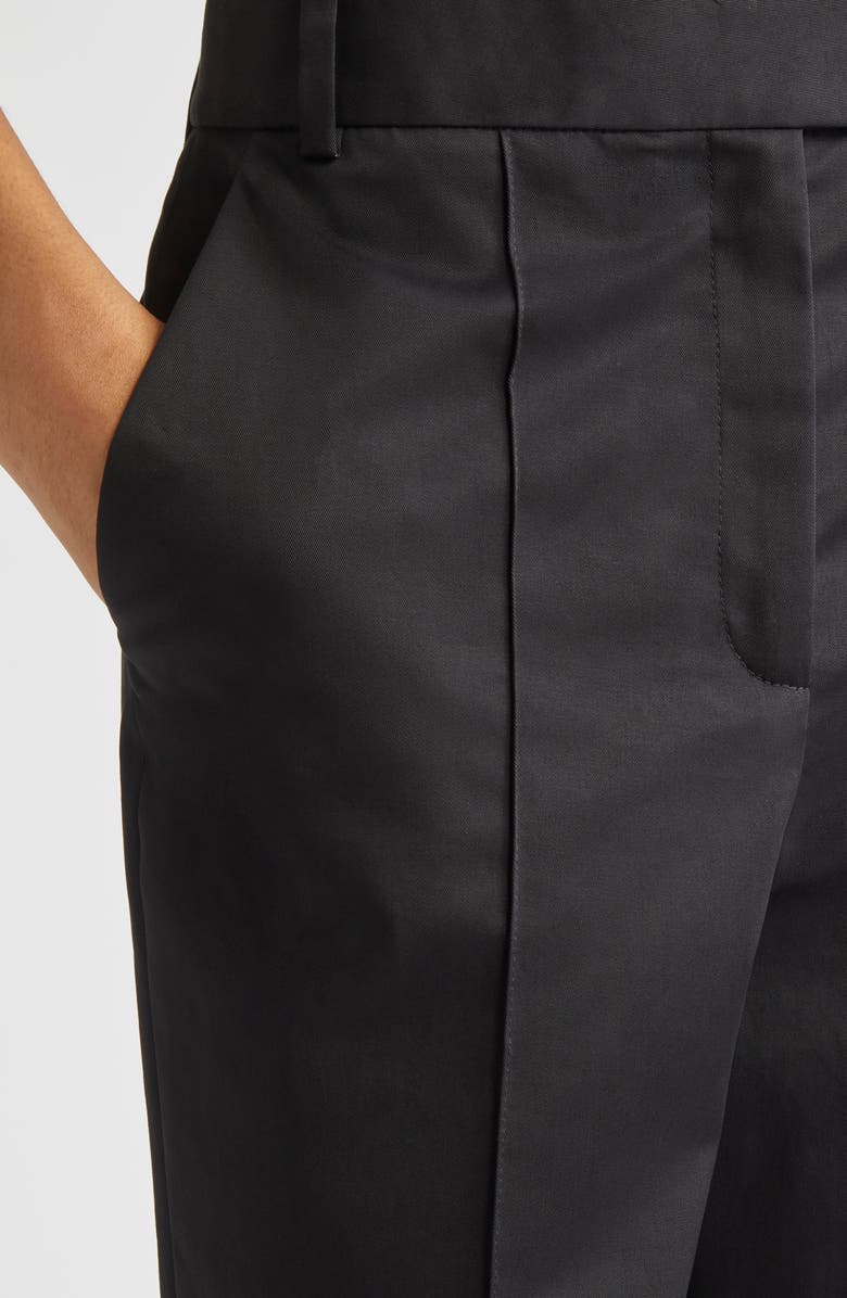 PARTOW Archer Cotton Stretch Twill Pants, Alternate, color, Black