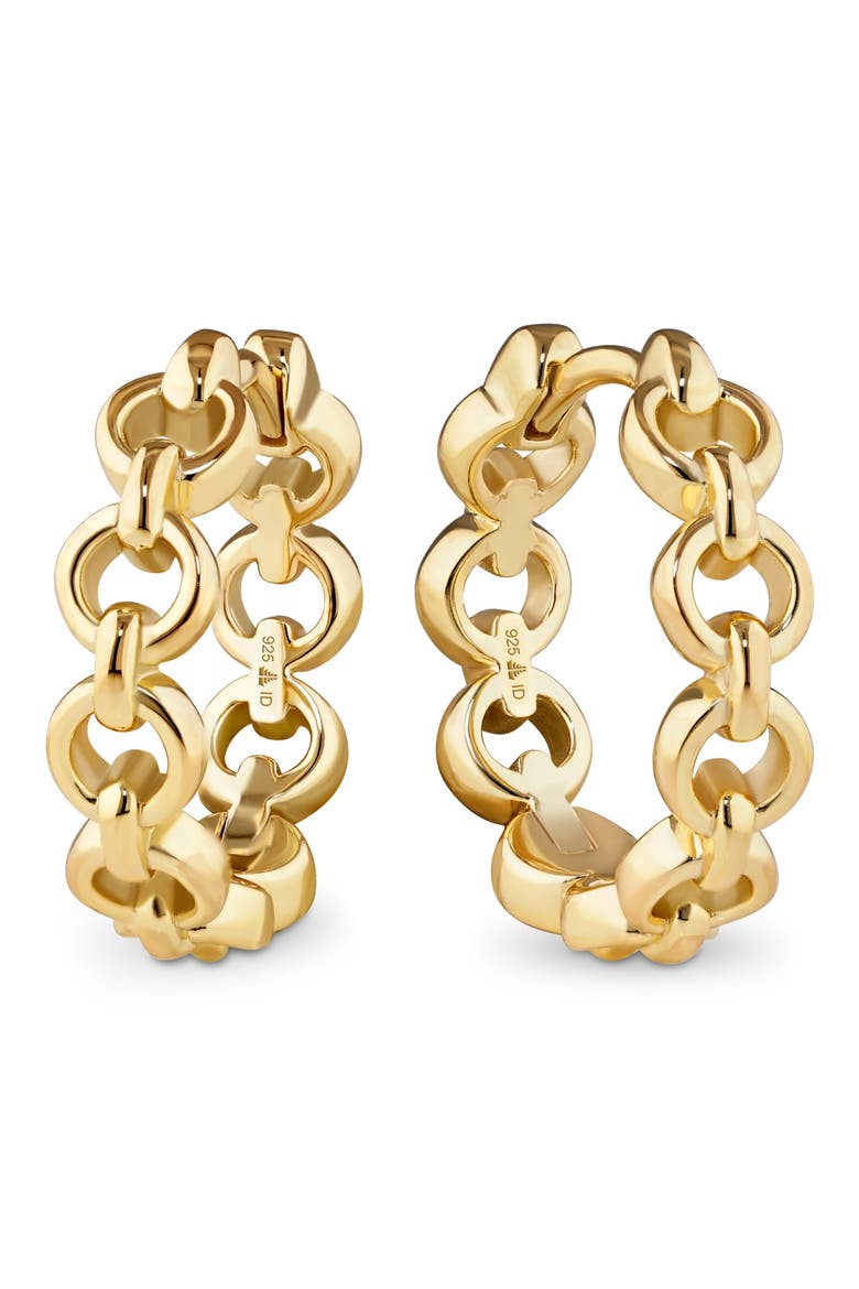 Cable Link Hoop Earrings video