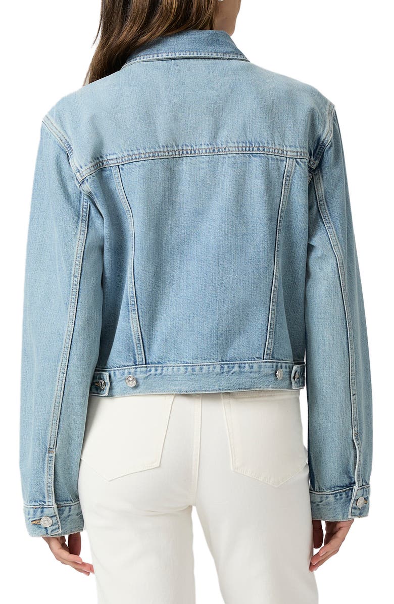 PAIGE Cici Denim Jacket, Alternate, color, Blessed
