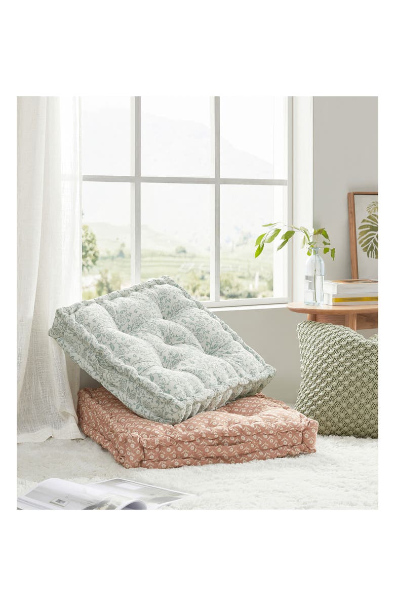 Peri Home Floor Accent PIllow, Alternate, color, Blue