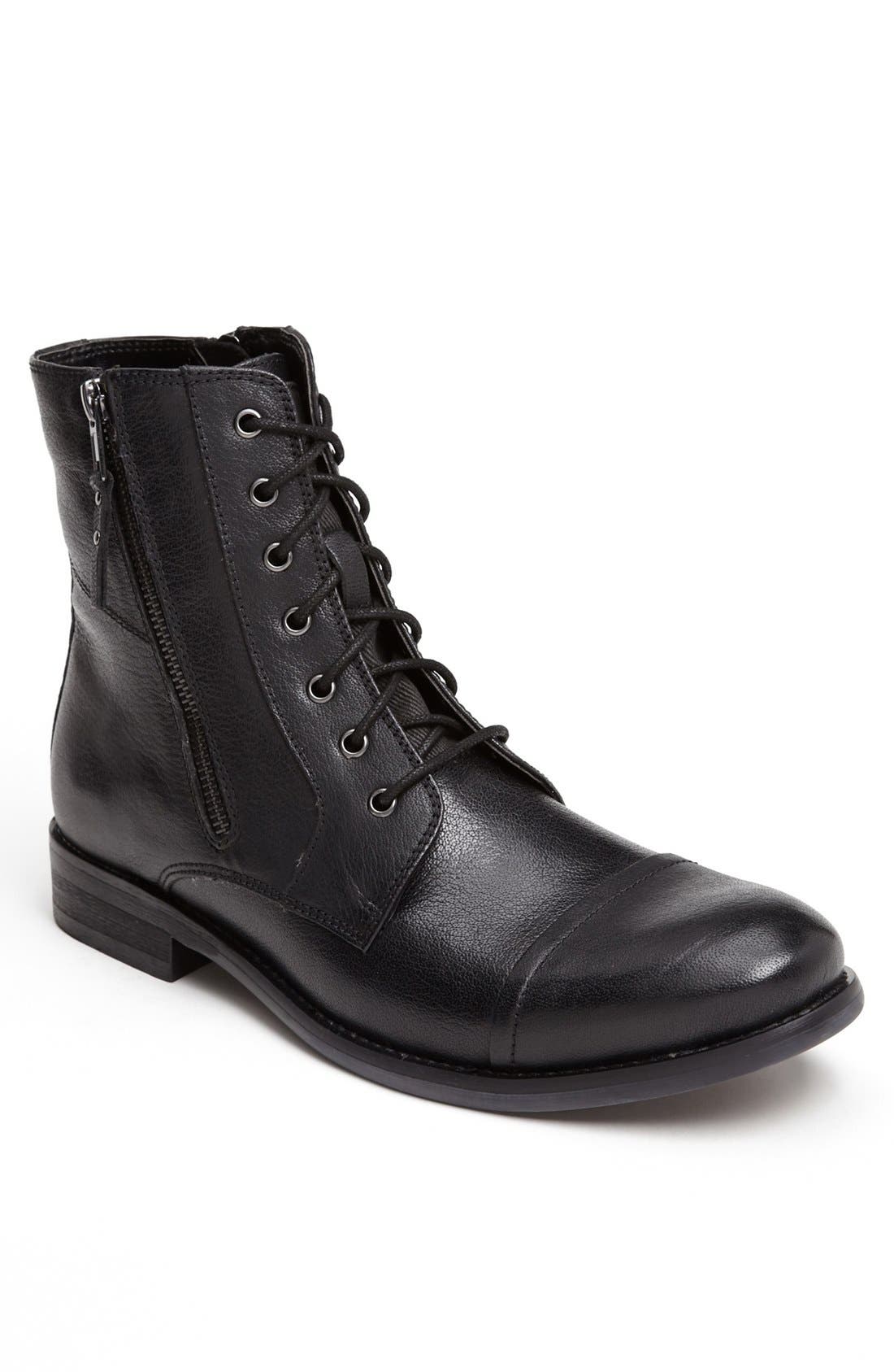 Reaction Kenneth Cole Kenneth Cole Reaction 'Hit Men' Cap Toe Boot, Main, color, 
