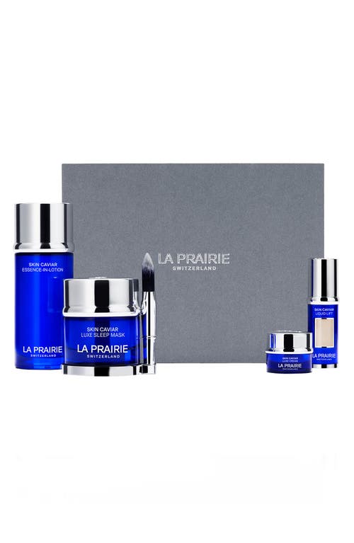 La Prairie Skin Caviar Night Indulgence Set $575 Value In No Color