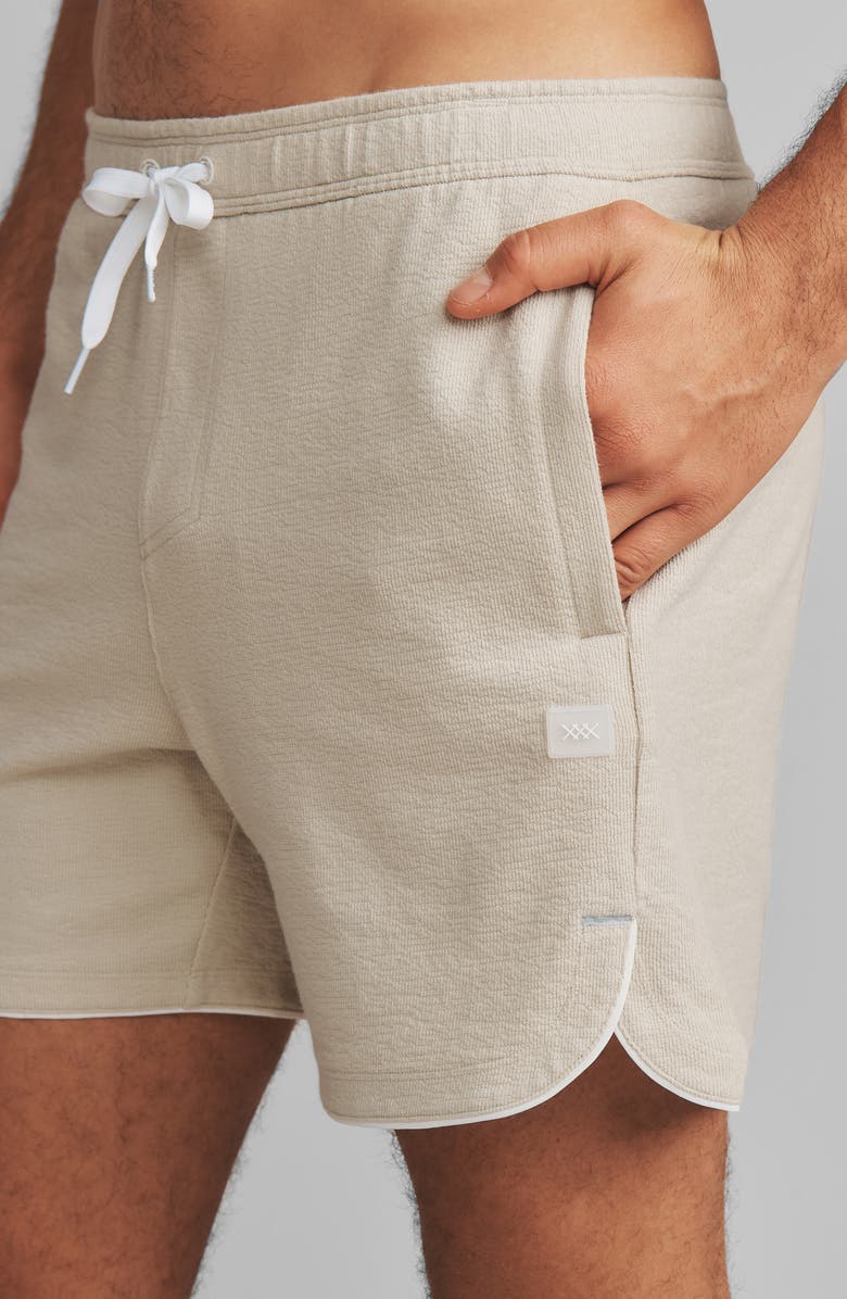 Rhone Seaside Terry Shorts, Alternate, color, Sandstone