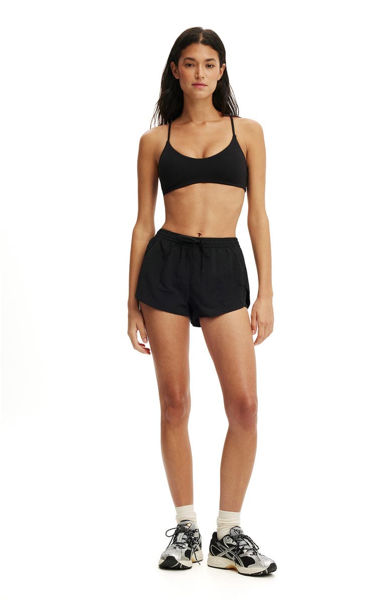 Body Women's Active Ultra Soft Scoop V Crop, Main, color, Black