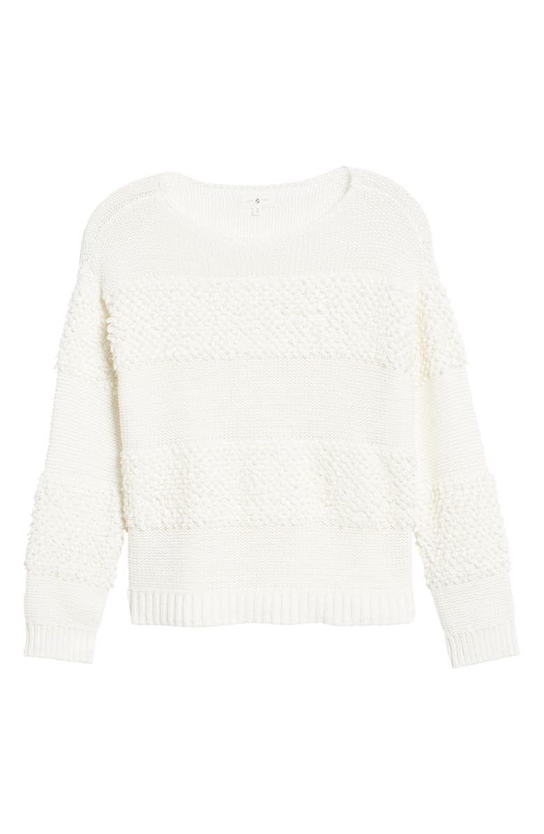 Lou & Grey Loop Stripe  Sweater, Alternate, color, 