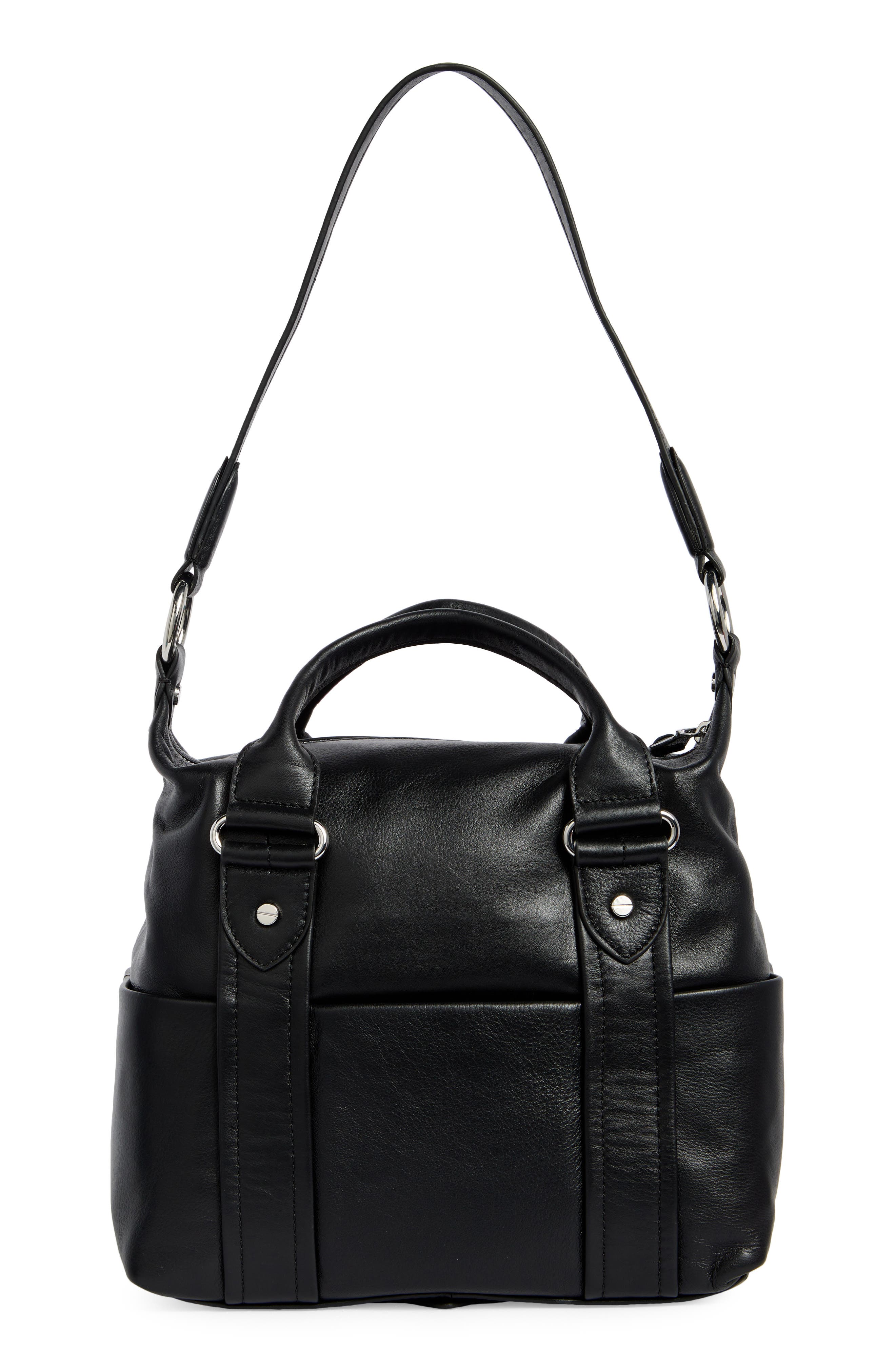 AIMEE Sierra Satchel Bag, Alternate, color, Black