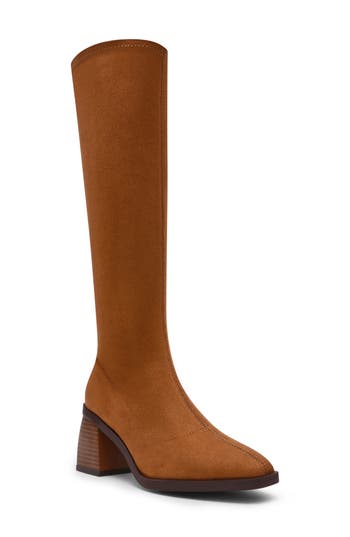 Anne Klein Alina Knee High Boot In Brown
