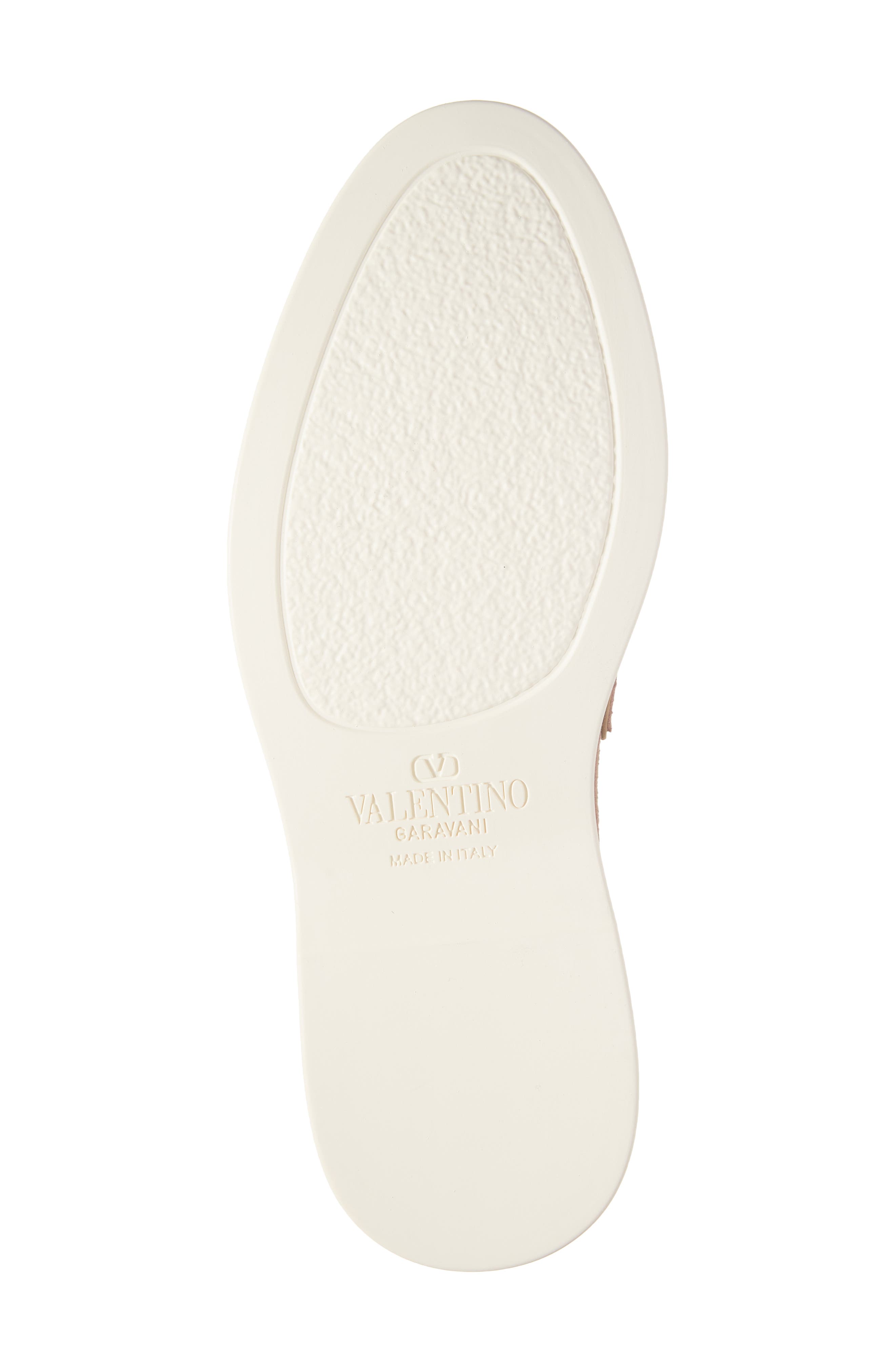 Valentino Garavani Leisure Flows Loafer, Alternate, color, Brownish Orange/ Antique Brass