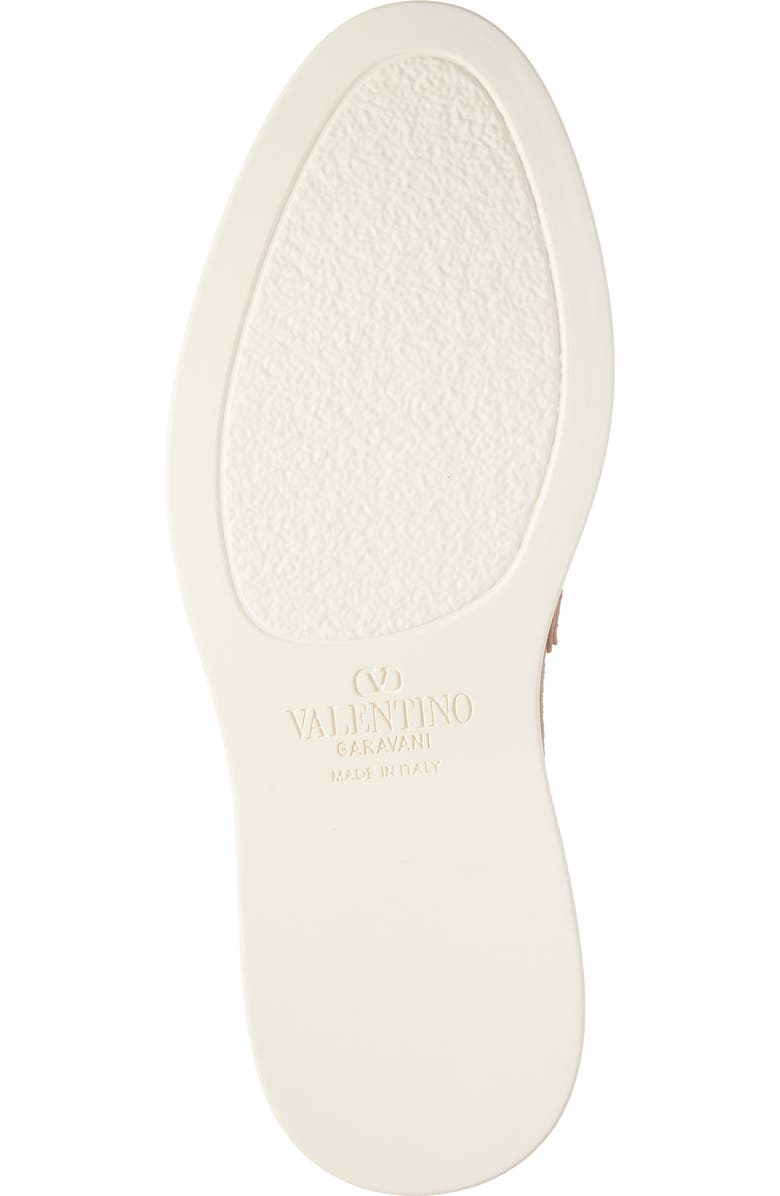 Valentino Garavani Leisure Flows Loafer, Alternate, color, Brownish Orange/ Antique Brass