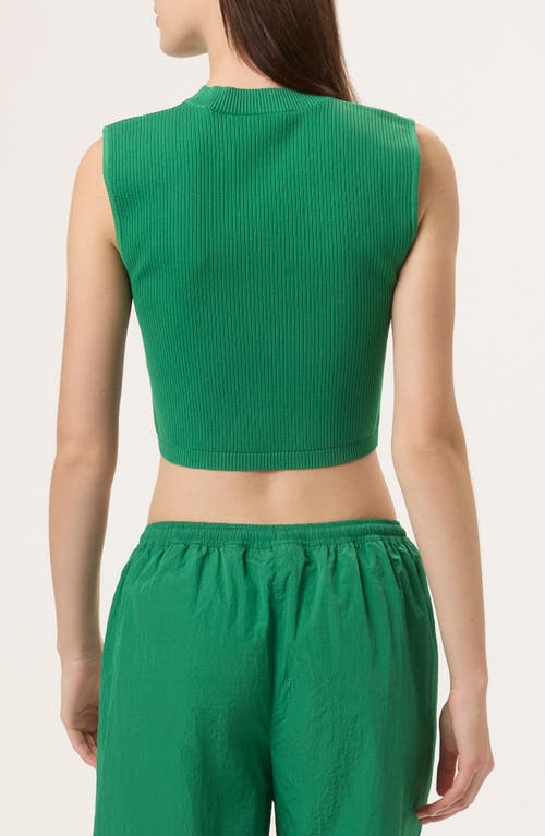 Fila X Hailey Knit Baby Tank In  Green