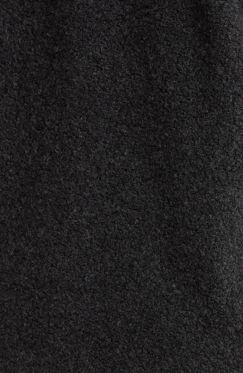 Eileen Fisher Wool Blend Hooded Vest, Alternate, color, Charcoal