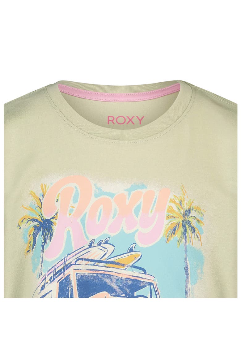 Kids' Coastal Oversize Graphic T-Shirt, Alternate, color, LAUREL GREEN