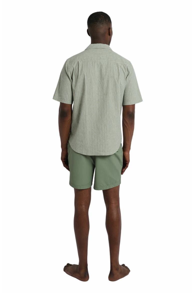 Stretch Yarn Dyed Vacation Shirt, Alternate, color, SAGE