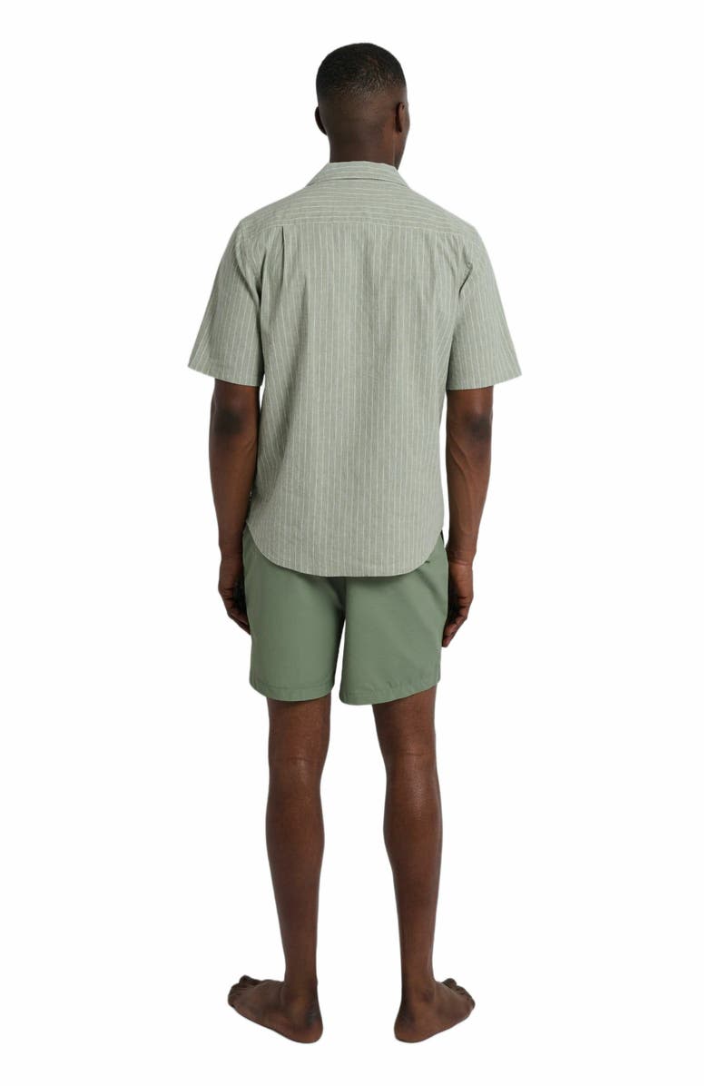 Onia Stretch Yarn Dyed Vacation Shirt, Alternate, color, 