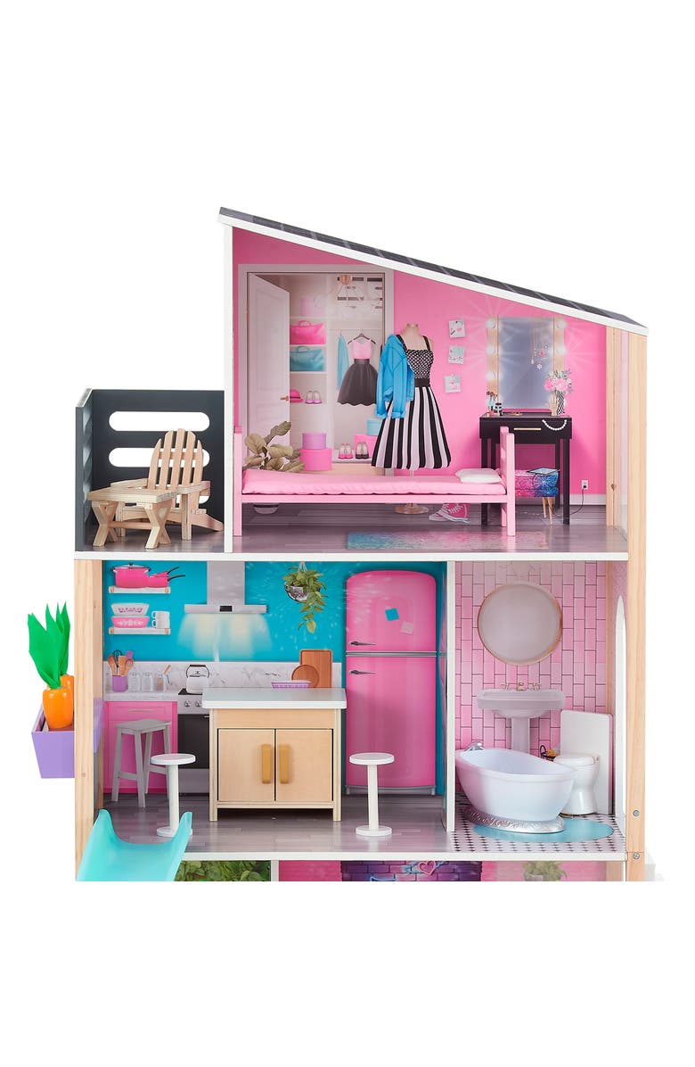 Teamson Kids Dreamland Bobo Beach Dollhouse, Alternate, color, Multi Color