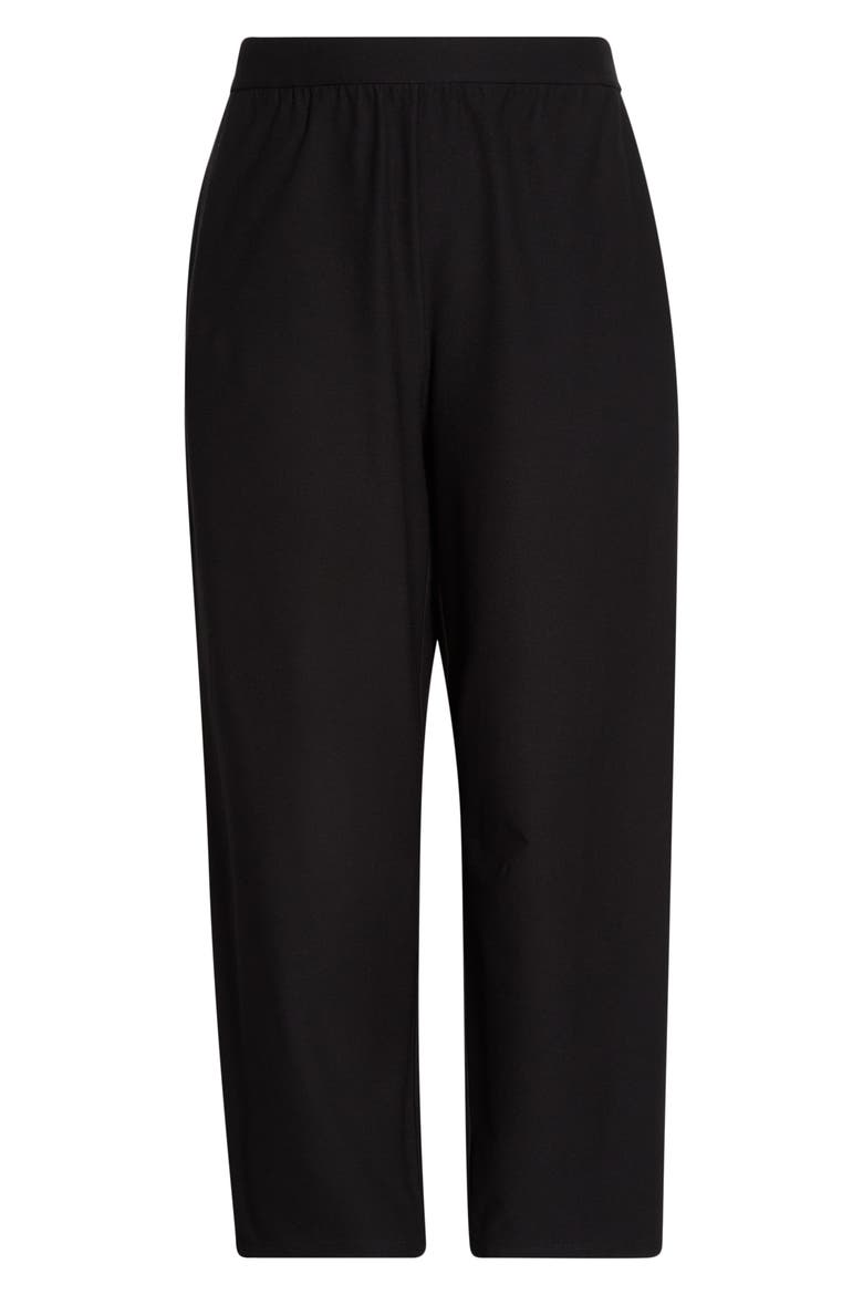 Arched Ankle Pants, Alternate, color, BLACK