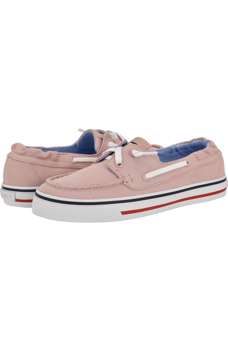 Tommy Hilfiger Oimate Boat Sneaker, Alternate, color, Foggy Pink
