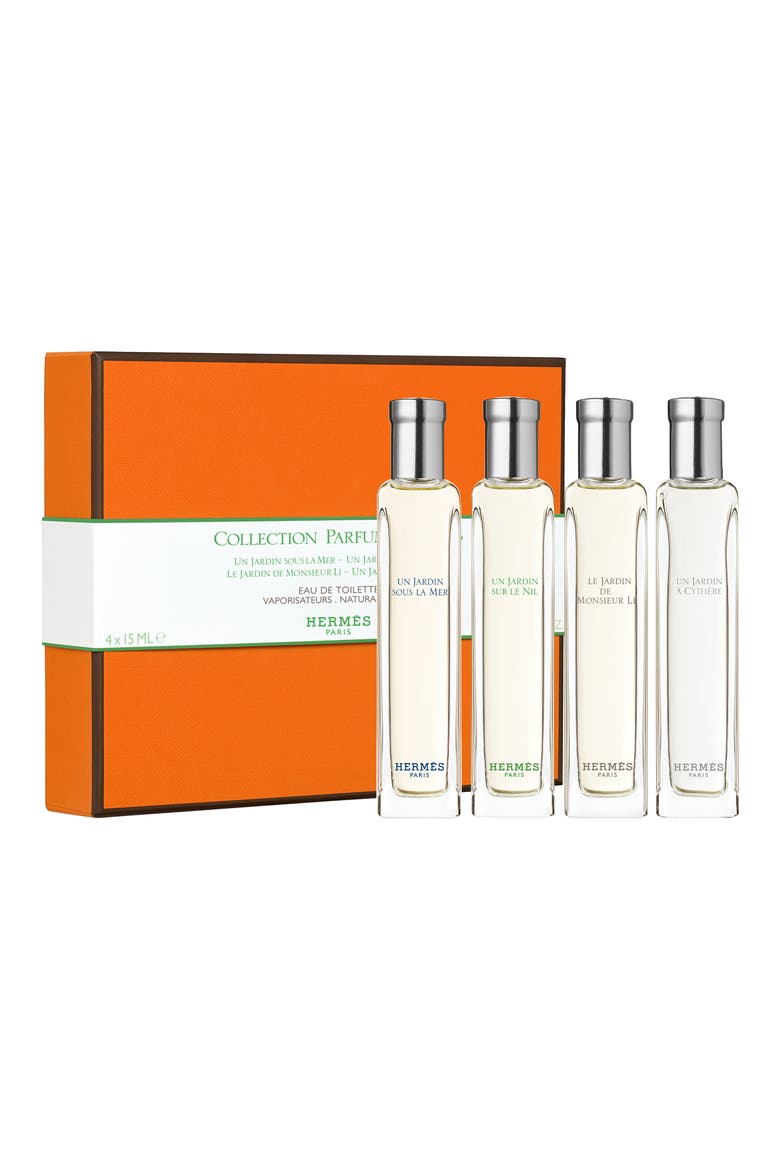 The Parfums-Jardins Eau de Toilette 4-Piece Travel Set $181 Value, Main, color, NO COLOR