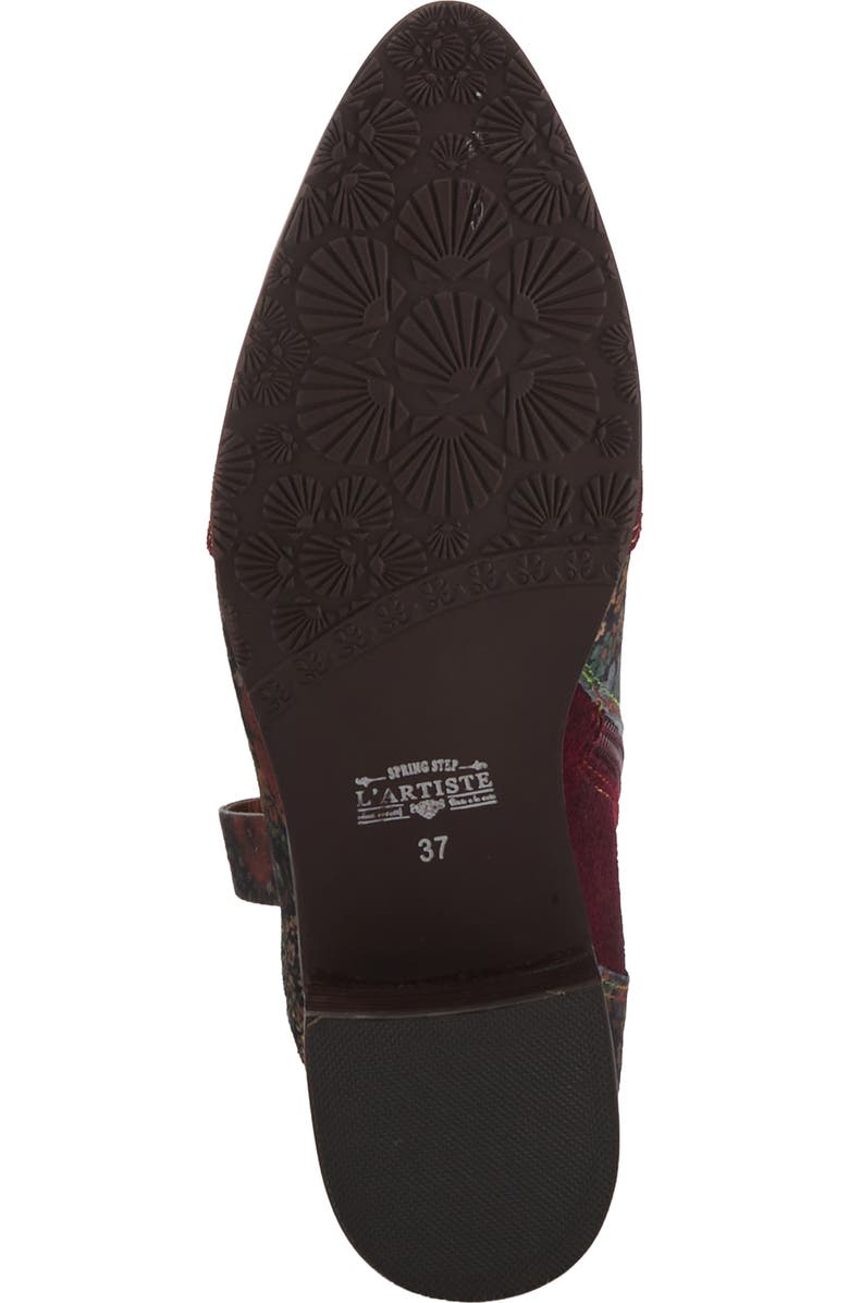 L'Artiste by Spring Step Ladyluck Bootie, Alternate, color, Bordeaux Multi Suede