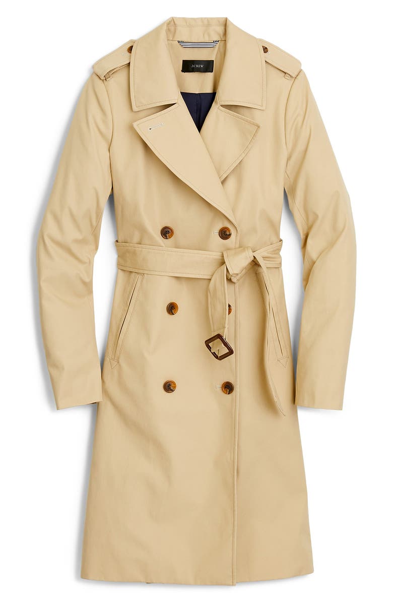 J.Crew 2011 Icon Trench Coat, Alternate, color,