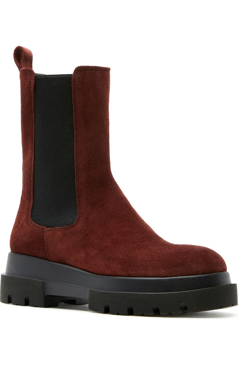 La Canadienne Blaise Suede Chelsea Boot, Main, color, Wood Suede