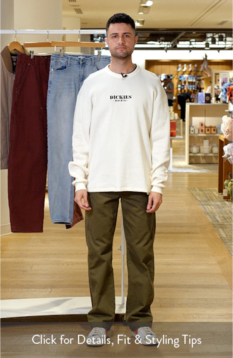 Waffle Logo Crewneck T-Shirt, sales video thumbnail