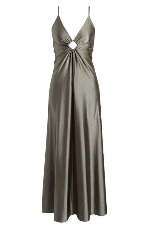 Boamar Verona Cover-up Maxi Dress In Garden Green