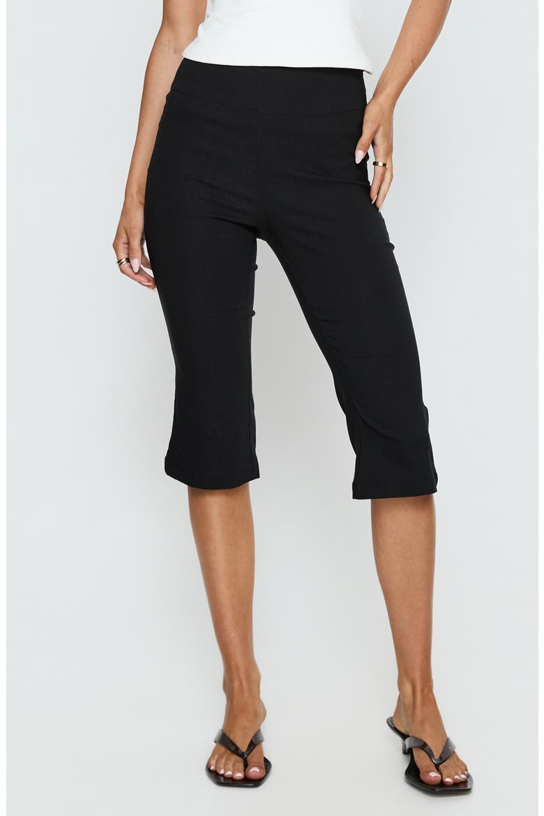 Samaira Capri Pants, Main, color, BLACK