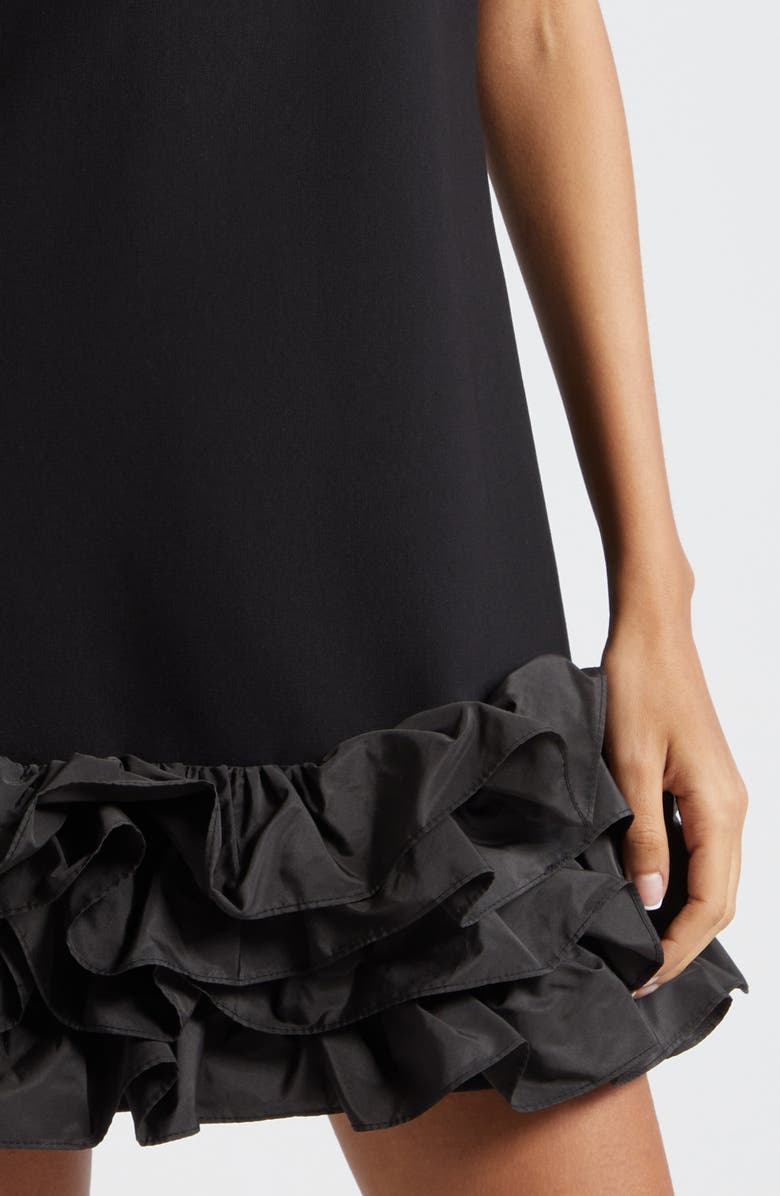 Cinq à Sept Beta Tiered Ruffle Hem Sleeveless Dress, Alternate, color,