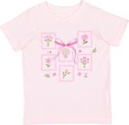 Sweet Wink Bouquet Bow Short Sleeve T-Shirt