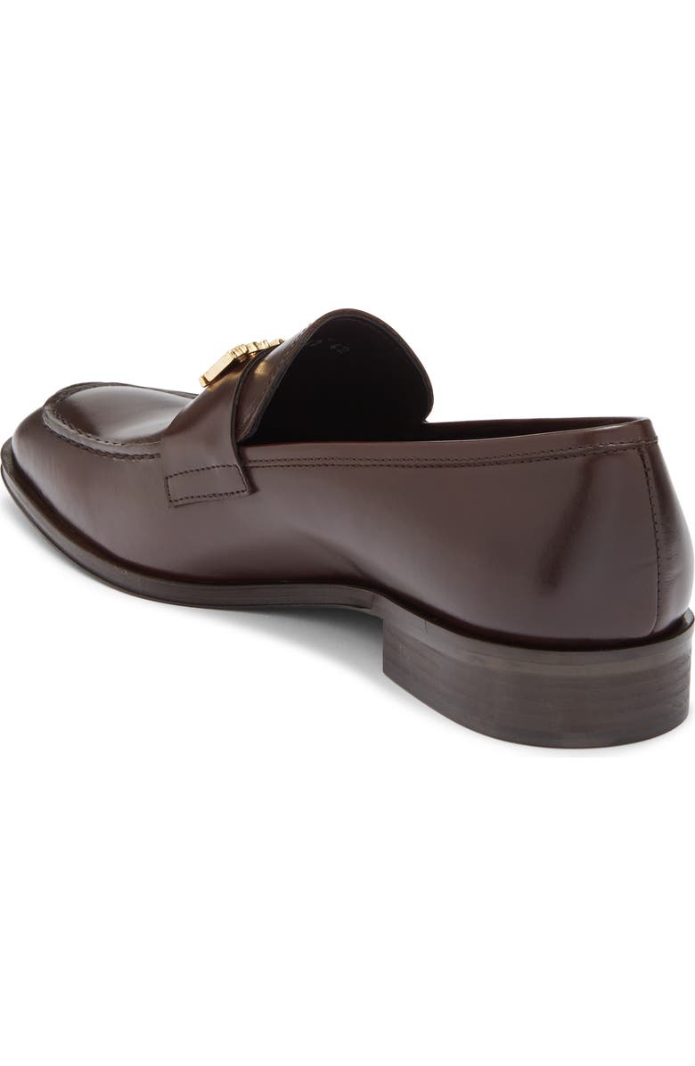 Roberto Cavalli Logo Bit Loafer, Alternate, color, Brown