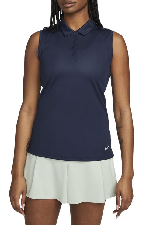 Court Victory Dri-FIT Semisheer Sleeveless Polo (Regular & Tall)