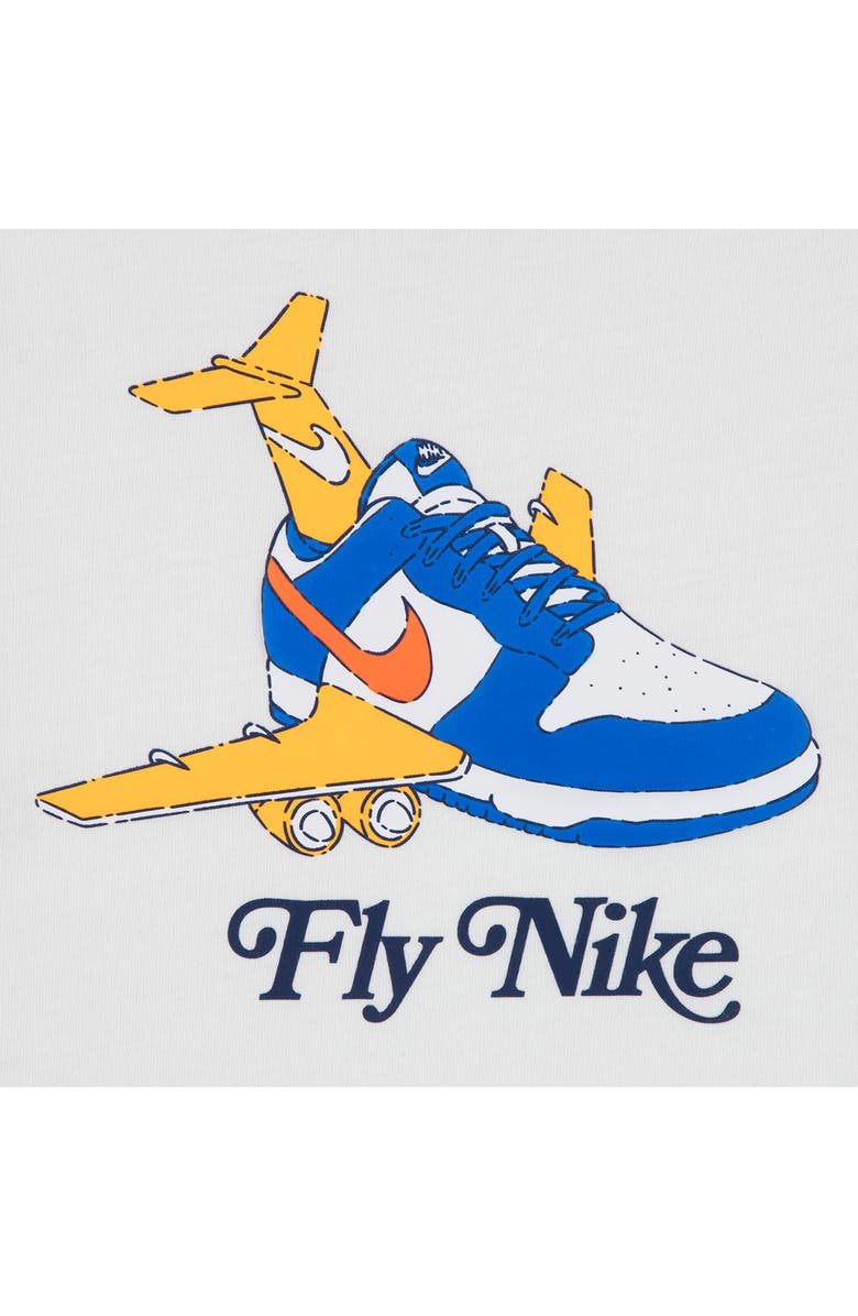 Nike Kids' Fly Nike Graphic T-Shirt, Alternate, color, Sail