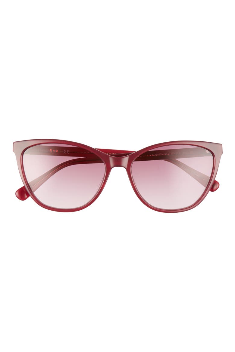 Le Pliage 57mm Gradient Cat Eye Sunglasses, Main, color, PURPLE