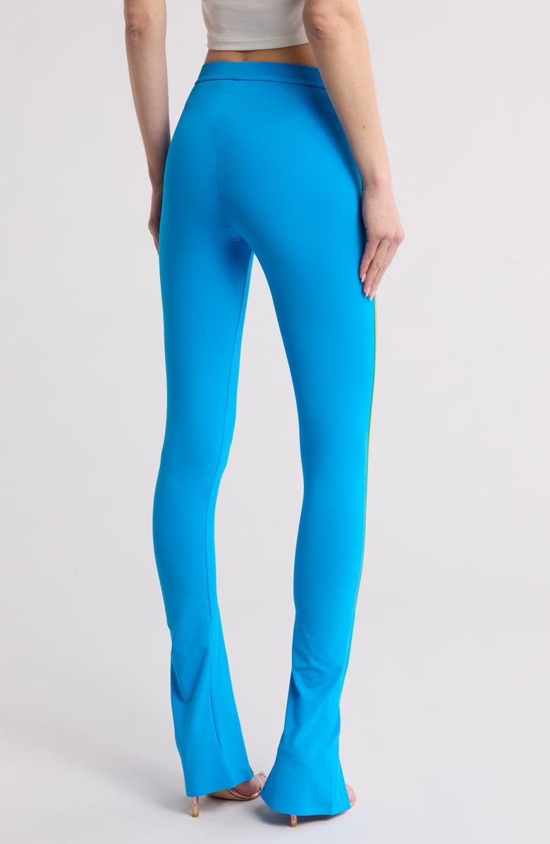 Off-White Athletic Logo Band Split Hem Pants, Alternate, color,