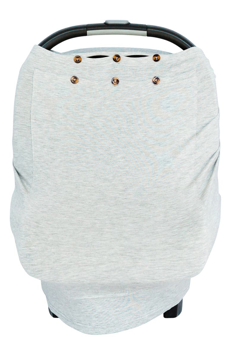 Snuggle Shield Luxe Protection Multiuse Infant Car Seat Cover, Alternate, color, Heather Grey