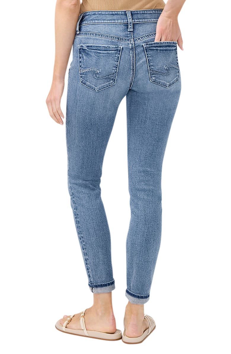 Silver Jeans Co. Girlfriend Jeans, Alternate, color, Soho