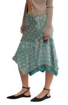Free People Bali Sweet Escape Asymmetric Hem Skirt