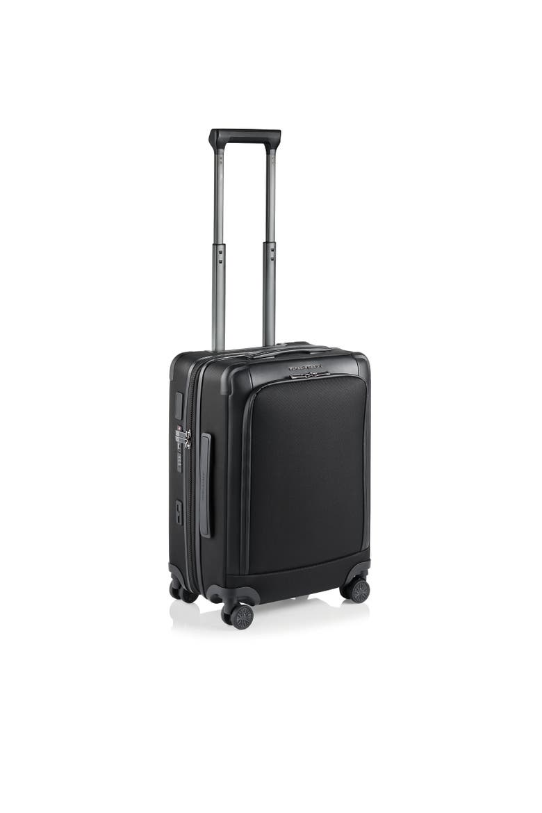 Roadster Nylon 21" Carry-on Spinner, Main, color, Black