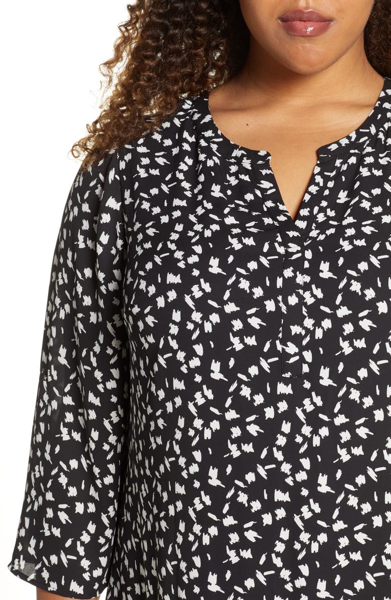 DR2 by Daniel Rainn Daniel Rainn Print Shift Dress, Alternate, color, 