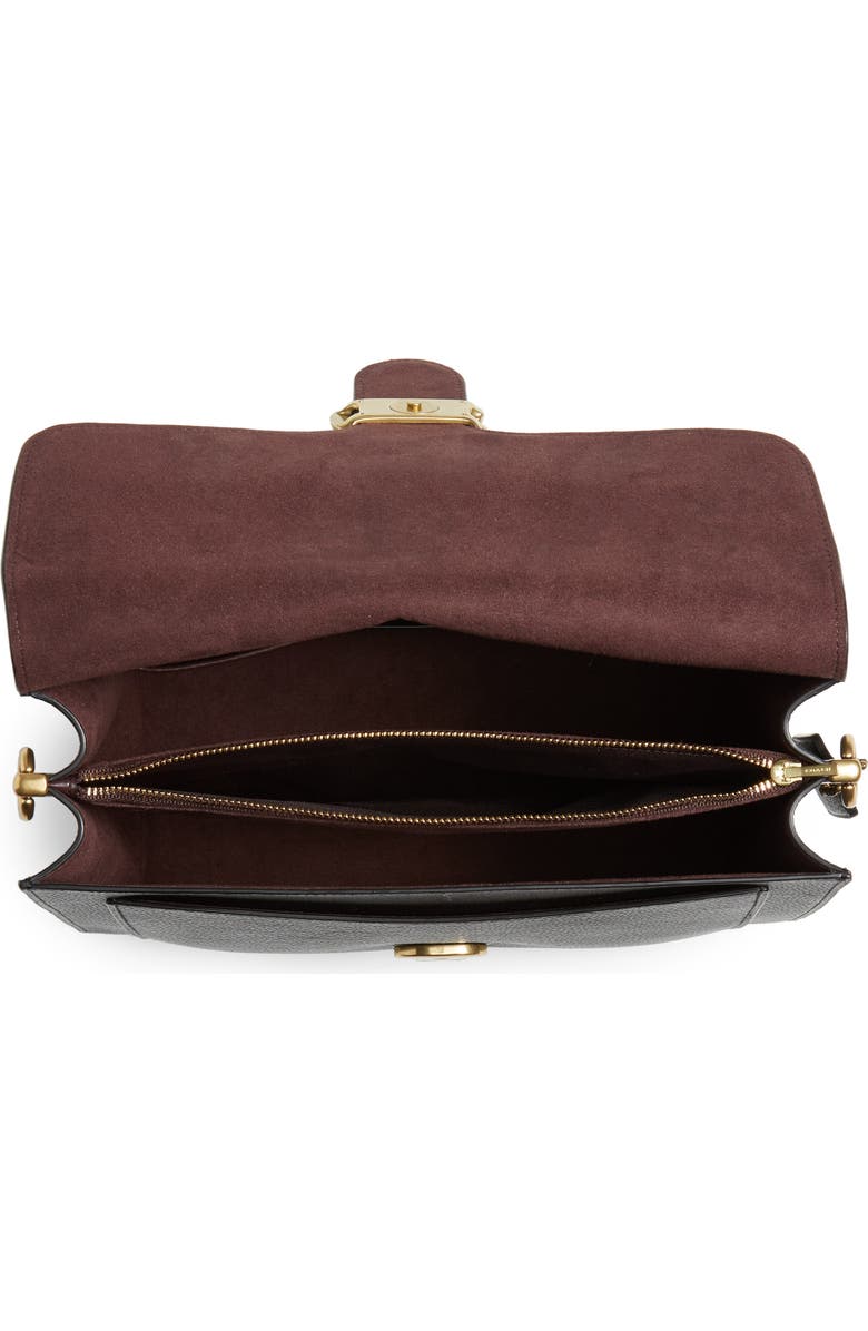 COACH Tabby Leather Shoulder Bag, Alternate, color,