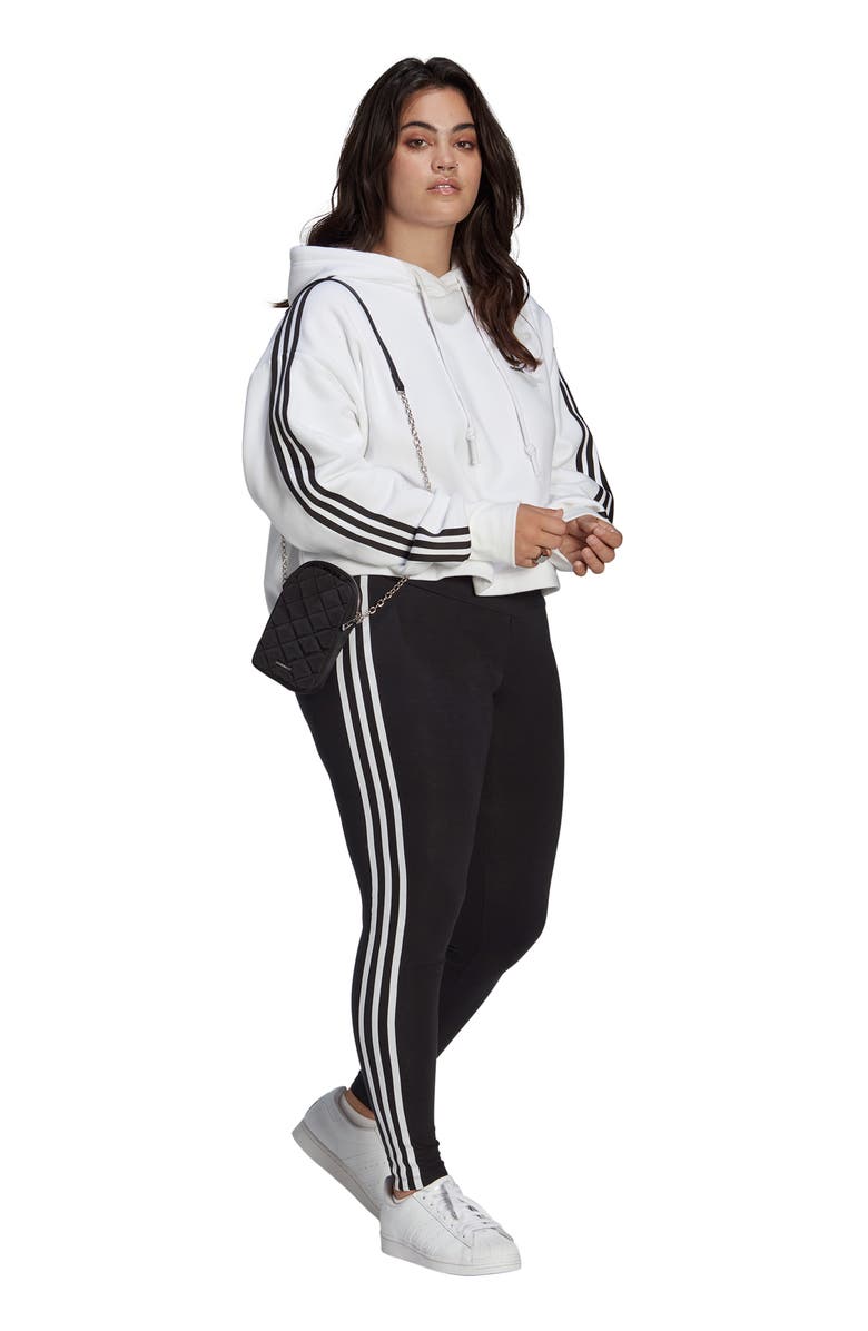 adidas Lifestyle 3-Stripes Leggings, Alternate, color,