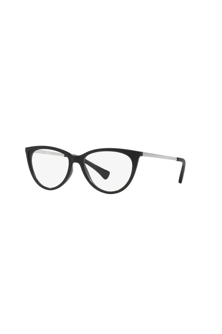 53mm Cat Eye optical glasses, Main, color, Black