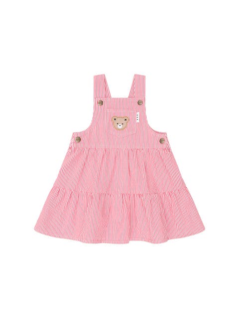 Classic Stripe Tiered Pinafore (Toddler, Little Kid, Big Kid)