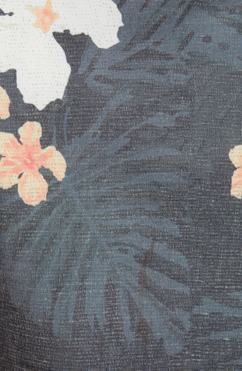 Linksoul Floral Print Board Shorts, Alternate, color, 