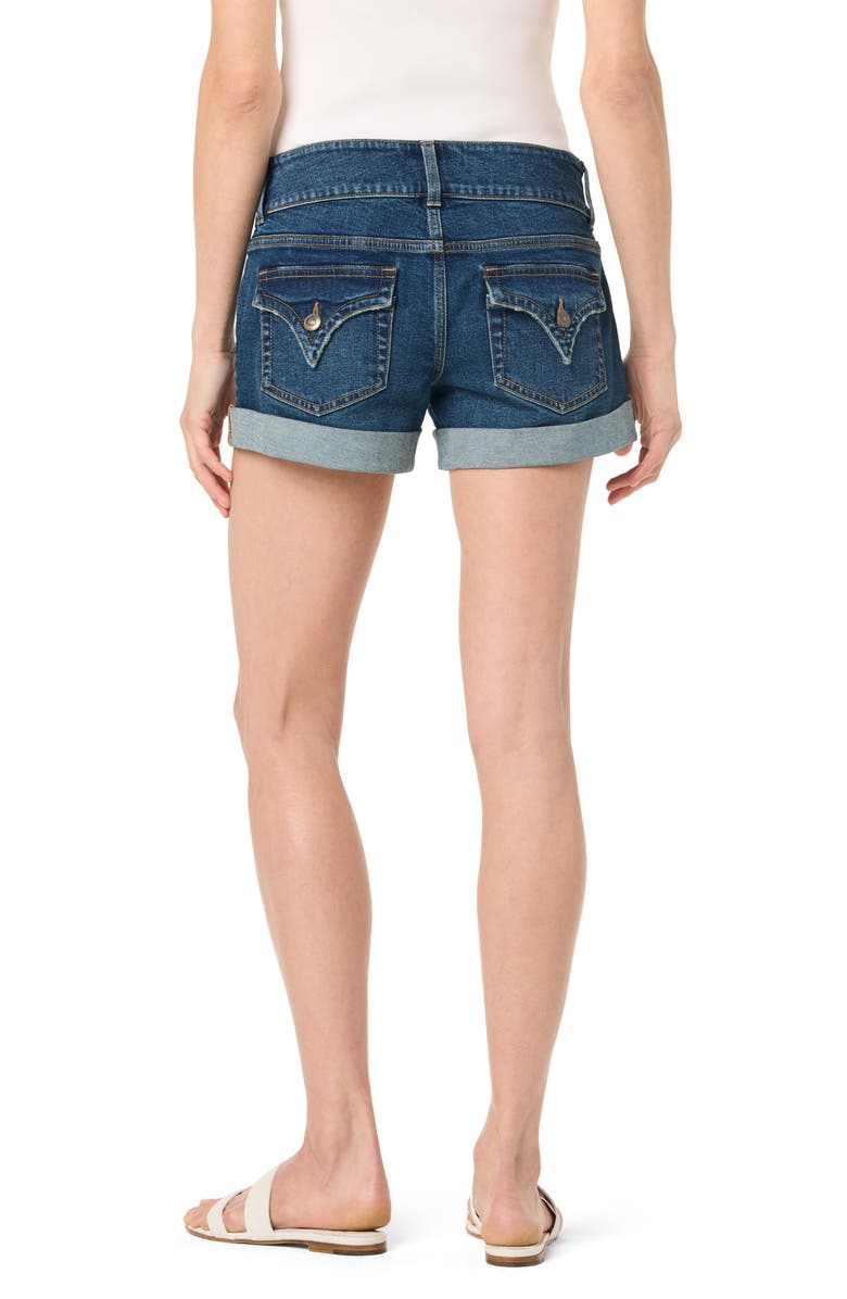 Hudson Jeans Ruby Mid Thigh Denim Shorts, Alternate, color, Rapture