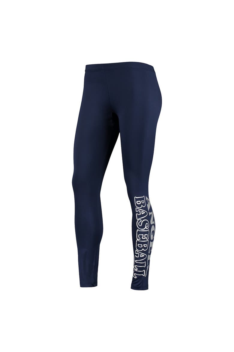 Women's G-III 4Her by Carl Banks Navy Los Angeles Angels Stadium Lightweight Leggings, Alternate, color, Navy